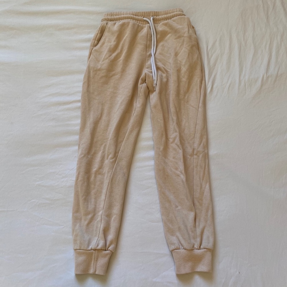 Garage beige joggers